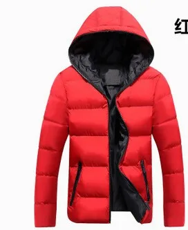 Куртки мужские зимняя повседневная верхняя одежда ветровка Jaqueta Masculino Slim Fit с капюшоном модные пальто Homme Большие размеры