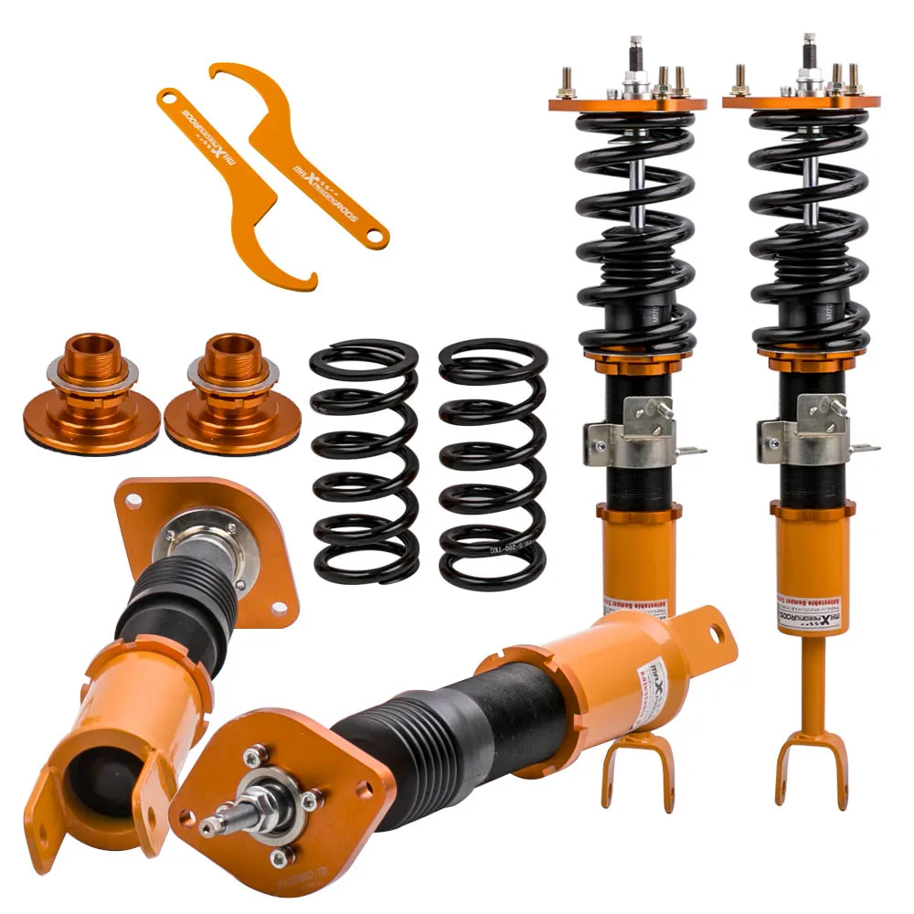 Coilovers Shock Suspension Spring Kits For Nissan 350Z 2003 2008 Adjustable HeightShock