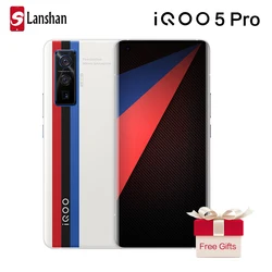 Оригинальный vivo IQOO 5 Pro Snapdragon 865 5G мобильный телефон 8 Гб 256 ГБ 50MP 120 Вт тире зарядка 120 Гц частота обновления Android 10 мобильный телефон