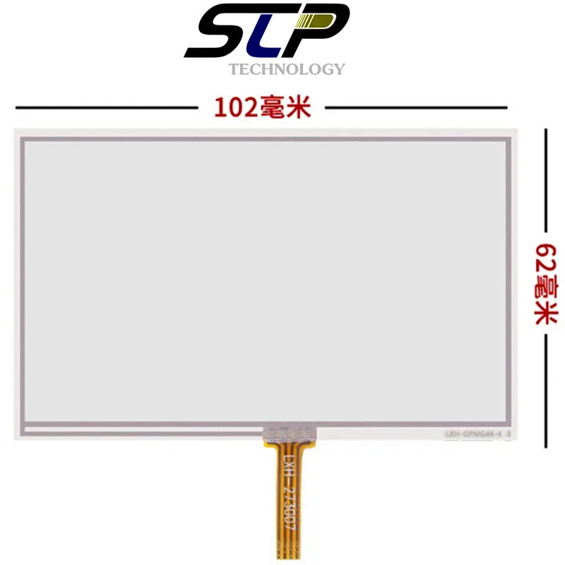 

Новый 4,3 "дюймов 102 мм * 62 мм с наружной резьбой сенсорный экран Панель для Hsd043i9w1-a00 GPS резистивный сенсорный экран почерк Панель Стекло Бесплатная доставка
