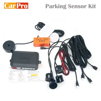 

CarPro Sound Alert Buzzer Car Parking Sensor Kit 4 Reverse Backup Radar System