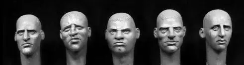 

1/35 Modified Parts Head For Resin Soldier 5pcs/set