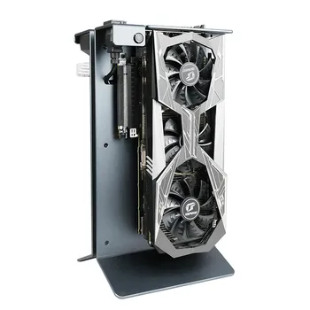

Open Long Graphics Card Mini Portable All-Aluminum Chassis Rack Ghost