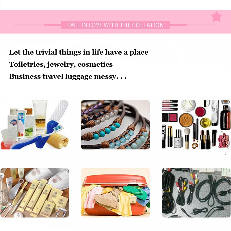 New Professional Toiletry Bags Cosmetic Case Organizer Women Travel Make Up Box Big Capacity Cosmetics Suitcases for Makeup
