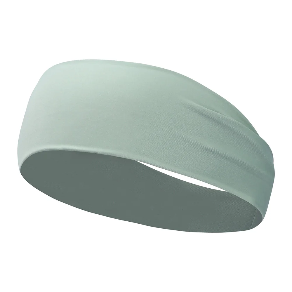 Light Green Дышащие повязки на голову, эластичная Мягкая повязка на голову, Эластичный Тюрбан, аксессуары для велосипедных головных уборов, повязка на голову для мужчин и женщин - Цвет: Light Green