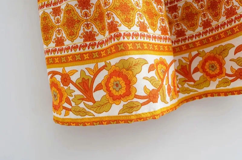 Everkaki длинная юбка Для женщин в богемном стиле с эластичной резинкой на талии и принтом с поясом летние Gypsy Женская Винтаж макси юбки женский Новинка осени