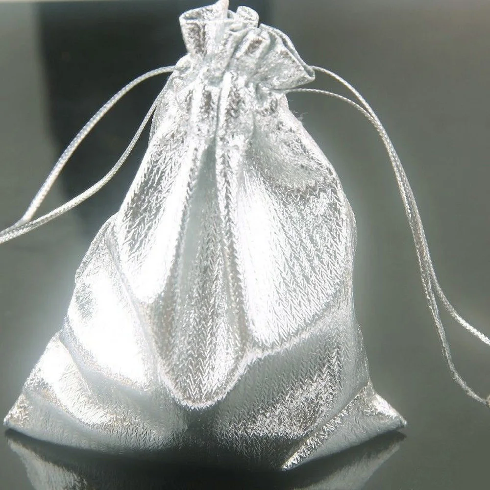

Lot Of 50 100 Wedding Party Jewelry Cloth Favour Gift Bags Drawstring Pouch New