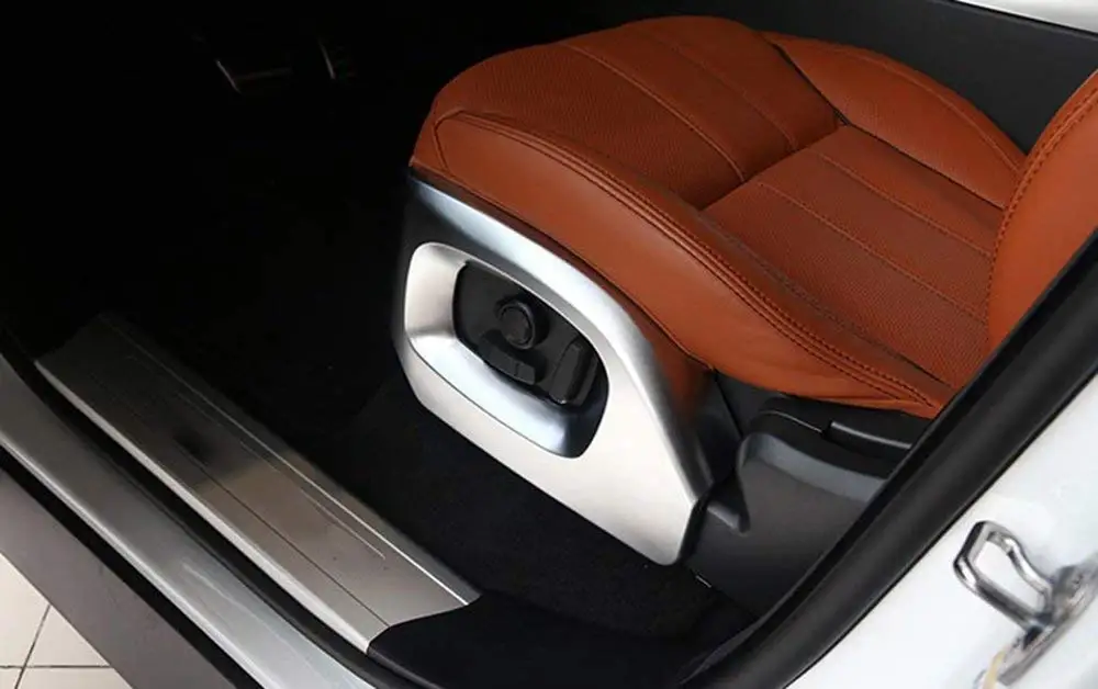 

Car Accessories ABS Matte Side Seat Frame Cover Trim for Rover Range Rover Vogue Autobiography Sport 2013-2017