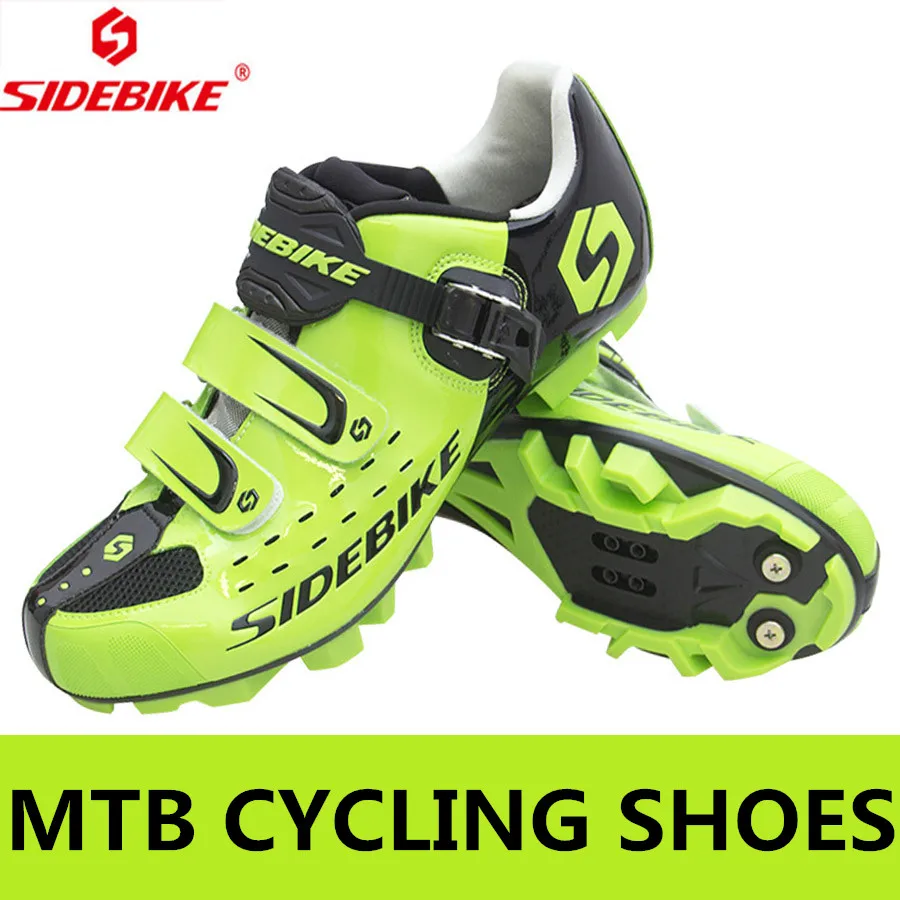 001MTB SIDEBIKE велосипедная обувь для велоспорта MTB мужские и женские кроссовки обувь для горного велосипеда противоскользящая самоблокирующаяся суперзвезда sapatilha ciclismo - Цвет: 001MTB