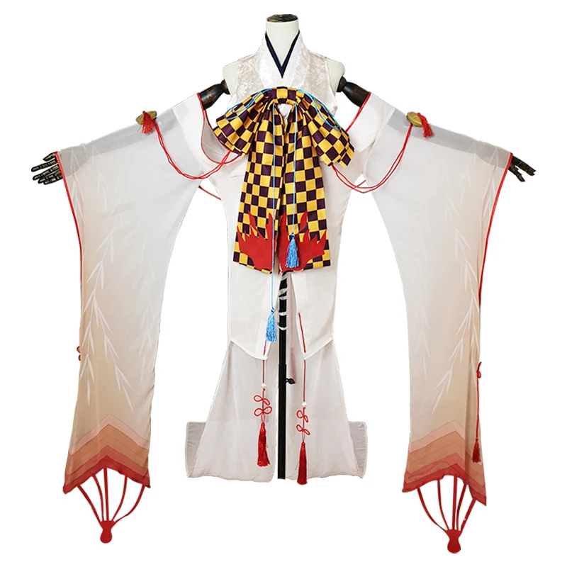 Горячая игра Onmyoji SSR Shiranui Diver Ali кимоно Косплей Костюм Униформа платье Хэллоуин