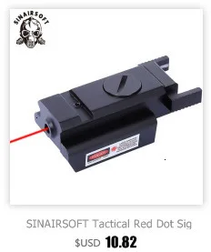 SINAIRSOFT 1x40 красный точечный прицел страйкбол красный зеленый точечный прицел охотничий прицел 11 мм 20 мм рельсовое крепление Коллиматорный прицел SA4392