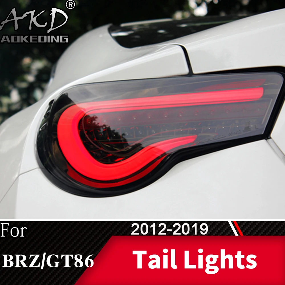 Задний фонарь для Toyota GT86 FT86 2012 2019 Subaru BRZ светодиодные задние фары Противотуманные