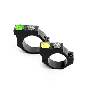 

Mini Compass Hunting Scope Bubble Spirit Level Measurement Instrument Tools Mounts Ring for 25.4mm 30mm Rifle Scope