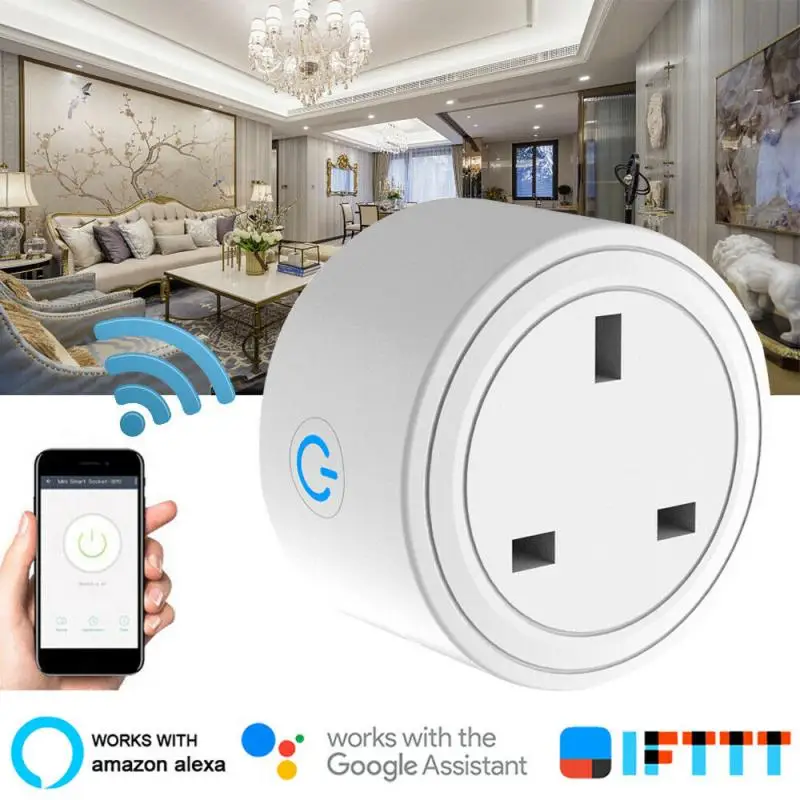 Умный wifi розетка выключатель питания приложение дистанционное управление таймер домашняя Автоматизация умная розетка штепсельная вилка адаптер