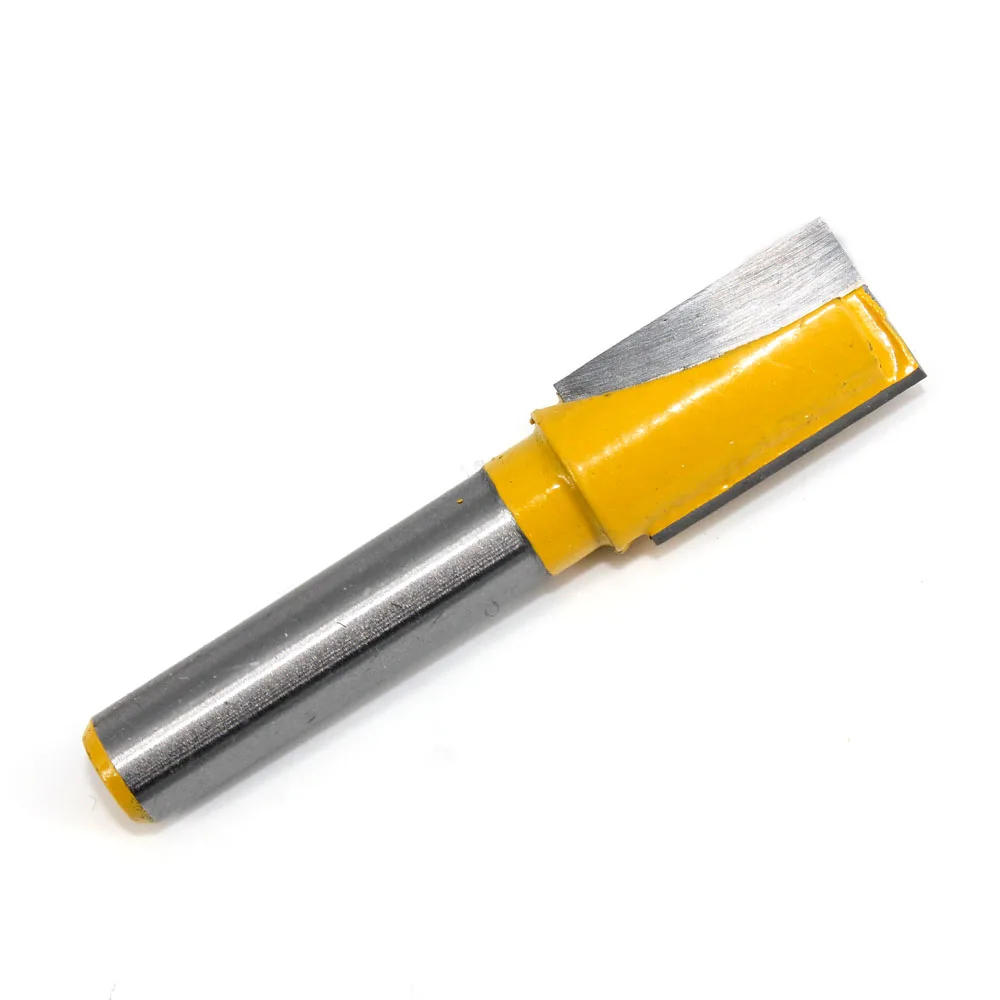 LAVIE 1 pc 8mm Shank Bottom Wood Cleaning Bit Straight Router Bit Clean Milling Cutter Woodworking Bits Power Machine MC02032
