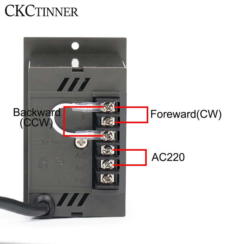 Description Picture 6 of itemAC 220V Motor Speed Controller Pinpoint Regulator Controller Forward & Backward 15/25/40/60/90/120/180/200/250/300/400W