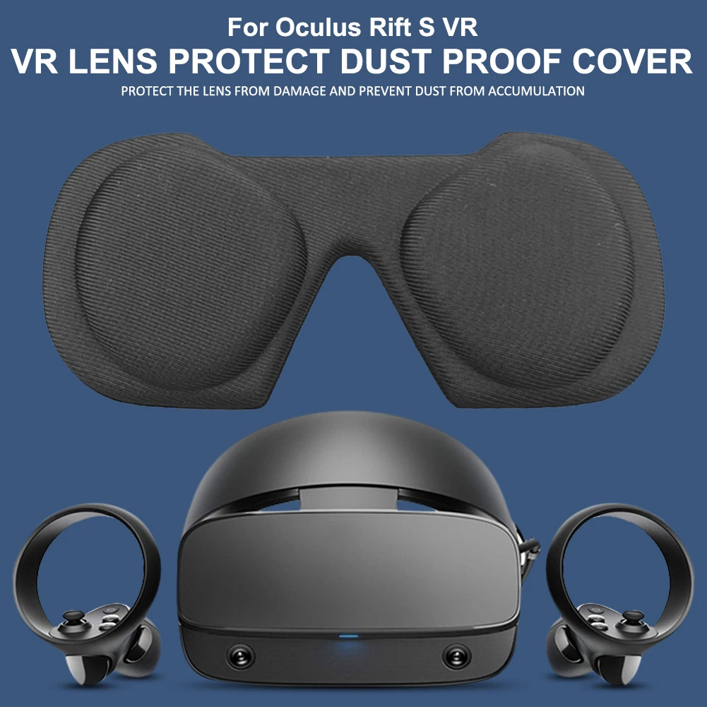 VR Защитная крышка для объектива Пылезащитная Накладка для Oculus Rift S VR игровая гарнитура