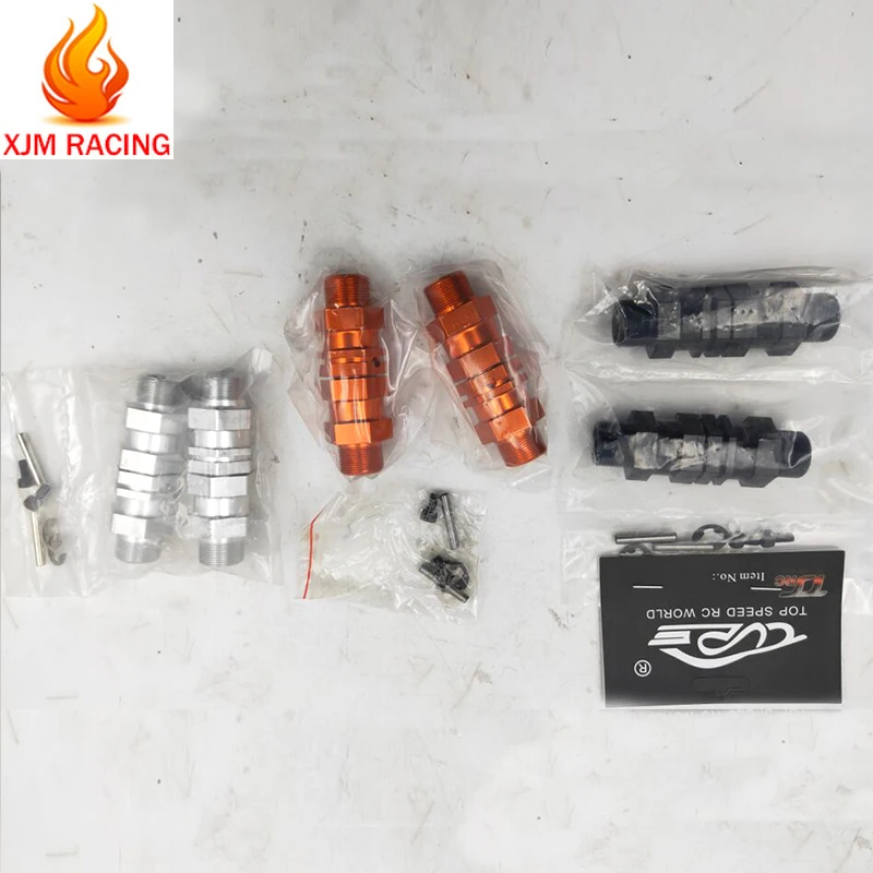 Комплект алюминиевых удлиненных валов для колес HPI BAJA ROFUN ROVAN KM 5B Запчасти
