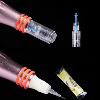 

20pcs / lot Needles Tattoo Cartridge For Premium Charmant Permanent Make-Up Machine for Eyebrow Lips 1RL 3RL5RL5F7F