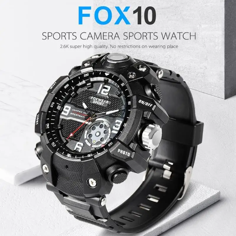 

Fox10 Intelligent 2K Camera WatchSports Camera 12 Million HD Camera Outdoor Watch WiFi Wireless IP67 Waterproof