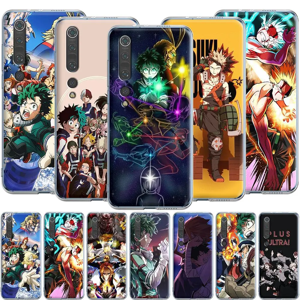 Boku No My Hero Academia Deku Silicone Case for Xiaomi Redmi Note 9 Max 8T 8 7 6 5A 5 4X Pro Prime |