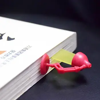 

Novelty Reading Lamp Shape Bookmark Lightmark Cute Stationery Book Marker School Office Supplies Gift For Kids