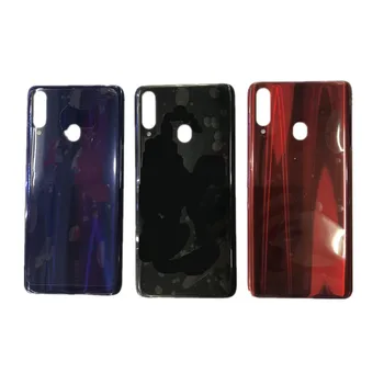 

A20S Original Back Cover For Samsung Galaxy A20S A207 Housing Battery Door Repair Replace Phone Rear Case + Logo