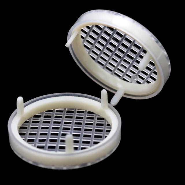 5 db Méhész Eszközök Kerek Queen Ketrec Király Ketrecek Műanyag Izolált Fogoly Méhkészletek Méhek Fogó Apikultúra Kellékek