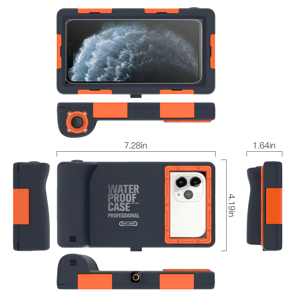 15 Meters Waterproof Case For Oneplus 7T Coque