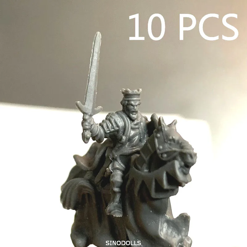 

No Stand 10pcs Knights for Dungeons & Dragon Nolzur's Marvelous DND Miniatures Role Playing Board Game Figures