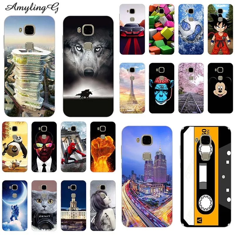 

For Huawei G8 GX8 Fashion Phone Case For Huawei Ascend G8 G7 Plus GX8 L01 L02 For Huawei G7 Plus GX8 G 8 Soft Silicone TPU Shell