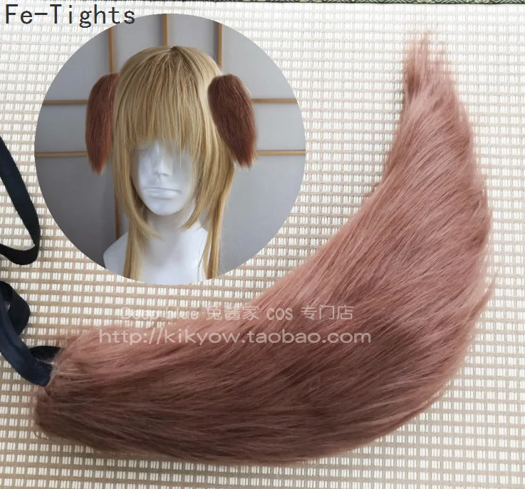 Inugami Korone Vtuber Cosplay Prop Dog Ear Tail Custom Made Fursuit Accessory | Тематическая одежда и униформа