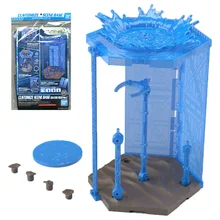 

BANDAI 30MM 1/144 Hangar Anime Decor Costomize Scene Base Water Field Hangar Action Figures Assembled Toys Robotech Accessories