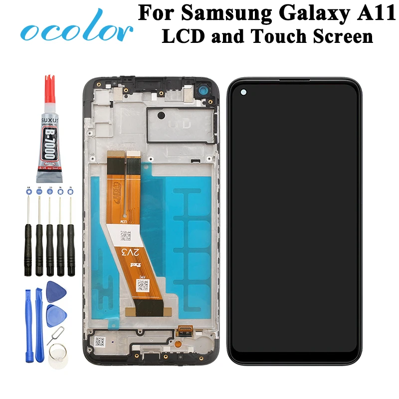 Ocolor для Samsung Galaxy A11 ЖК-дисплей и сенсорный экран 6 40 &quot дигитайзер сборки запасные