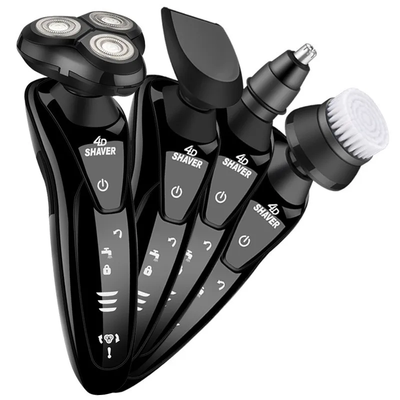 Preise Männer Ganze körper waschen Elektrischen Rasierer Wiederaufladbare Elektrische Rasierer Elektrische Rasur Bart Maschine Rasiermesser Wiederaufladbare Rasierer rasierer