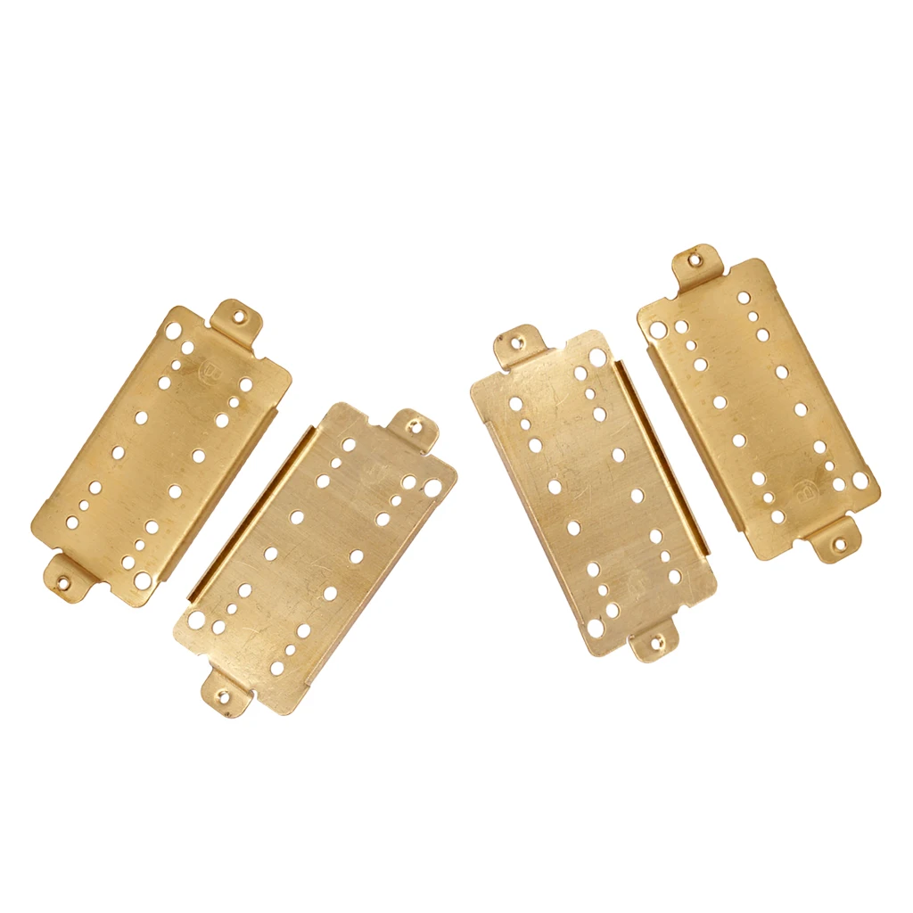 4 шт. 52 мм E звукосниматель для гитары Humbucker Базовая пластина латунь DIY наборы