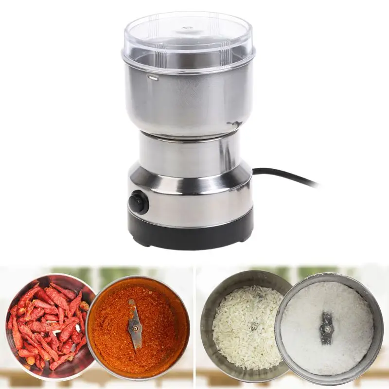 Coffee Grinder Stainless Electric Herbs/Spices/Nuts/Grains/Coffee Bean Grinding