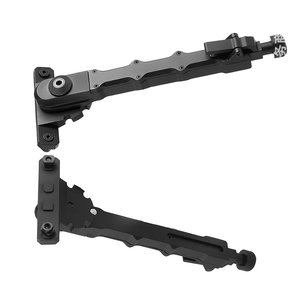 

Tactical M-LOK V9 Bipod Side Mount Mlok Split Adjustable Aisoft Side Mount Folding Legs 6-8 Inch Hunting Accessories
