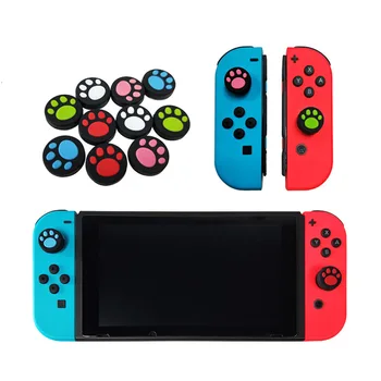 

10 pcs Silicone Thumb Grips Cover for Nintend Switch NS Switch Lite Joy Con Analog Stick Caps Skin for JoyCon Joystick Skin Grip