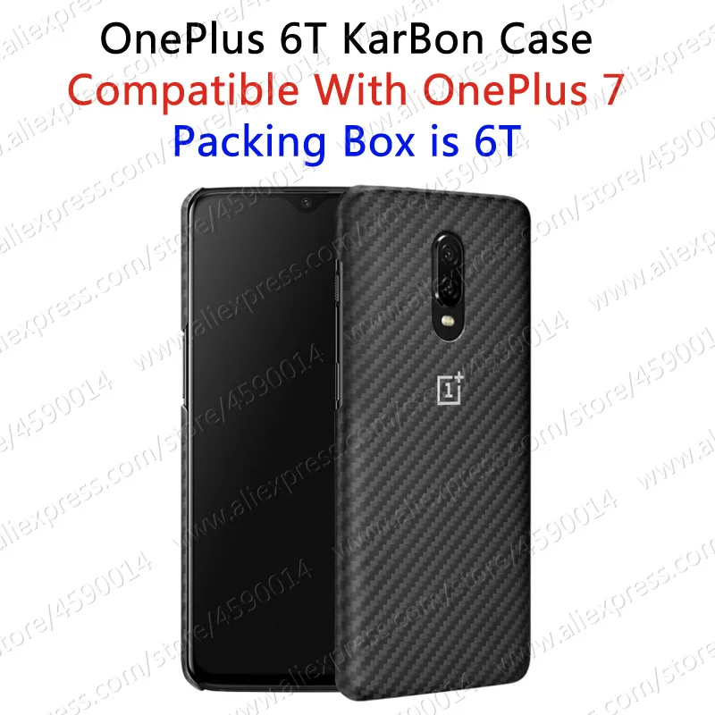 GM1900 Официальный чехол s& Защита Oneplus 7 Чехол Karbon Half 1+ 7 Чехол - Цвет: Karbon