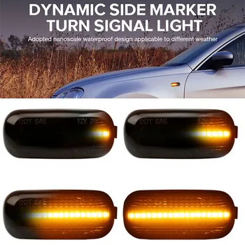 

2pc Led Side Signal Light Dynamic Side Marker Turn Indicator For Volkswagen VW Bora Golf Polo Passat SEAT Leon Skoda Ford Focus