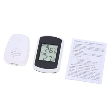 

1 pcs Wireless indoor and Outdoor Thermometer how high precision fashion electronic home thermometer