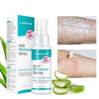 

Natural Ingredients 2 in 1Fast Body Gentle Moisturizing Hair Removal Spray Stop Hair Inhibiting Ingredients Hair Remover Cream