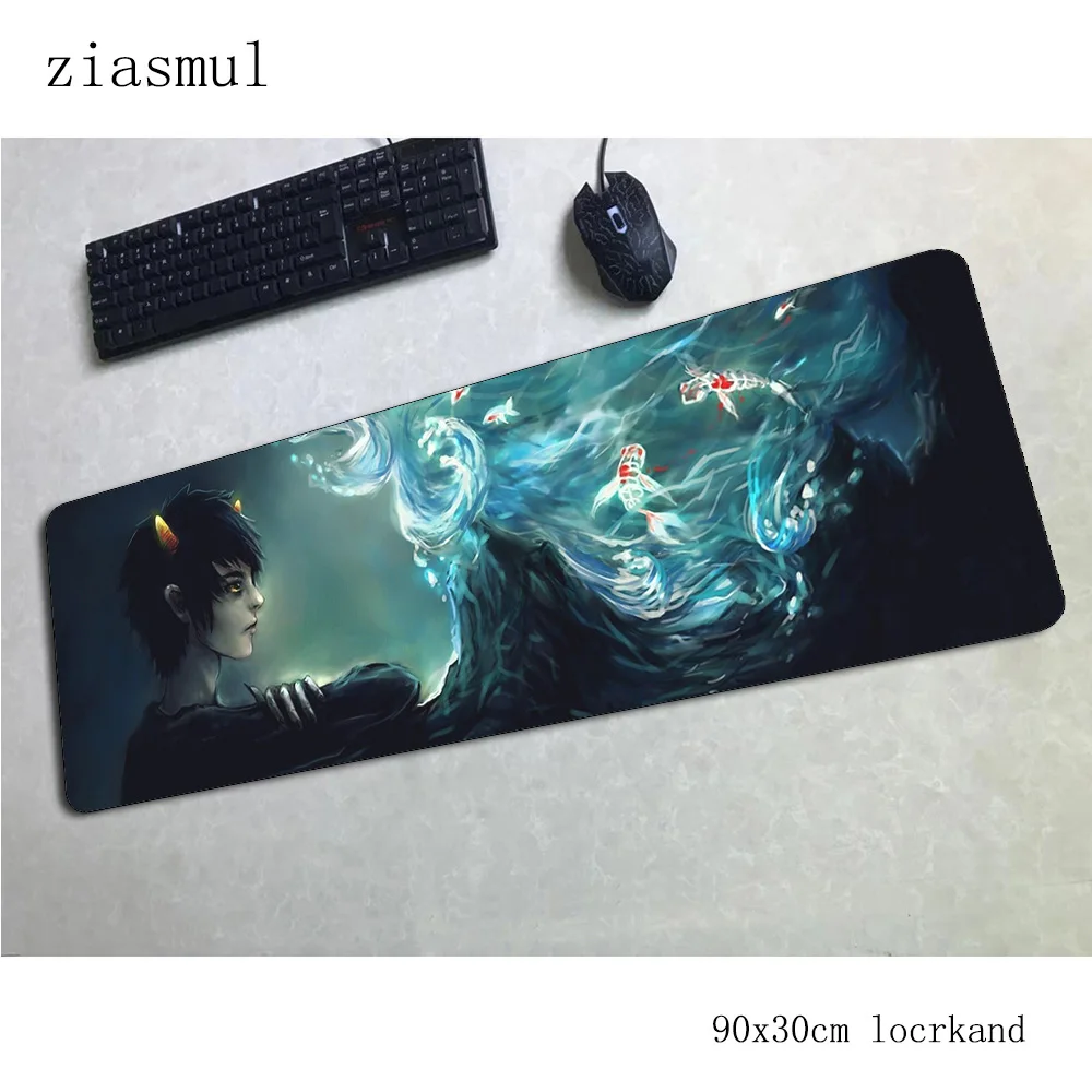 

homestuck padmouse 900x300x3mm gaming mousepad game best large mouse pad gamer computer desk xl mat notbook mousemat pc