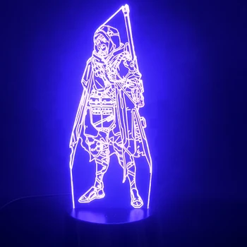 

3D Lamp Overwatch Hero Anna Best Present for Game Fans Touch Sensor Directly Supply for Indoor Decoration Led Night Light Lamp