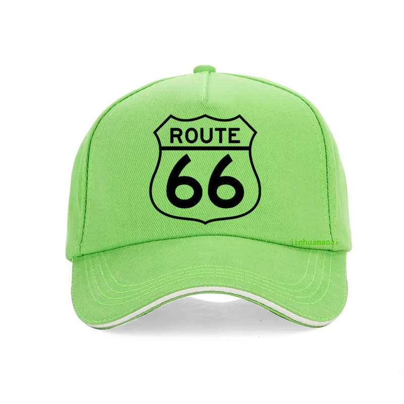 Route 66 бейсбольная кепка Mother Road для мужчин и женщин, модная кепка с буквенным принтом для мужчин, хлопок, регулируемая бейсболка, шляпы в стиле хип-хоп