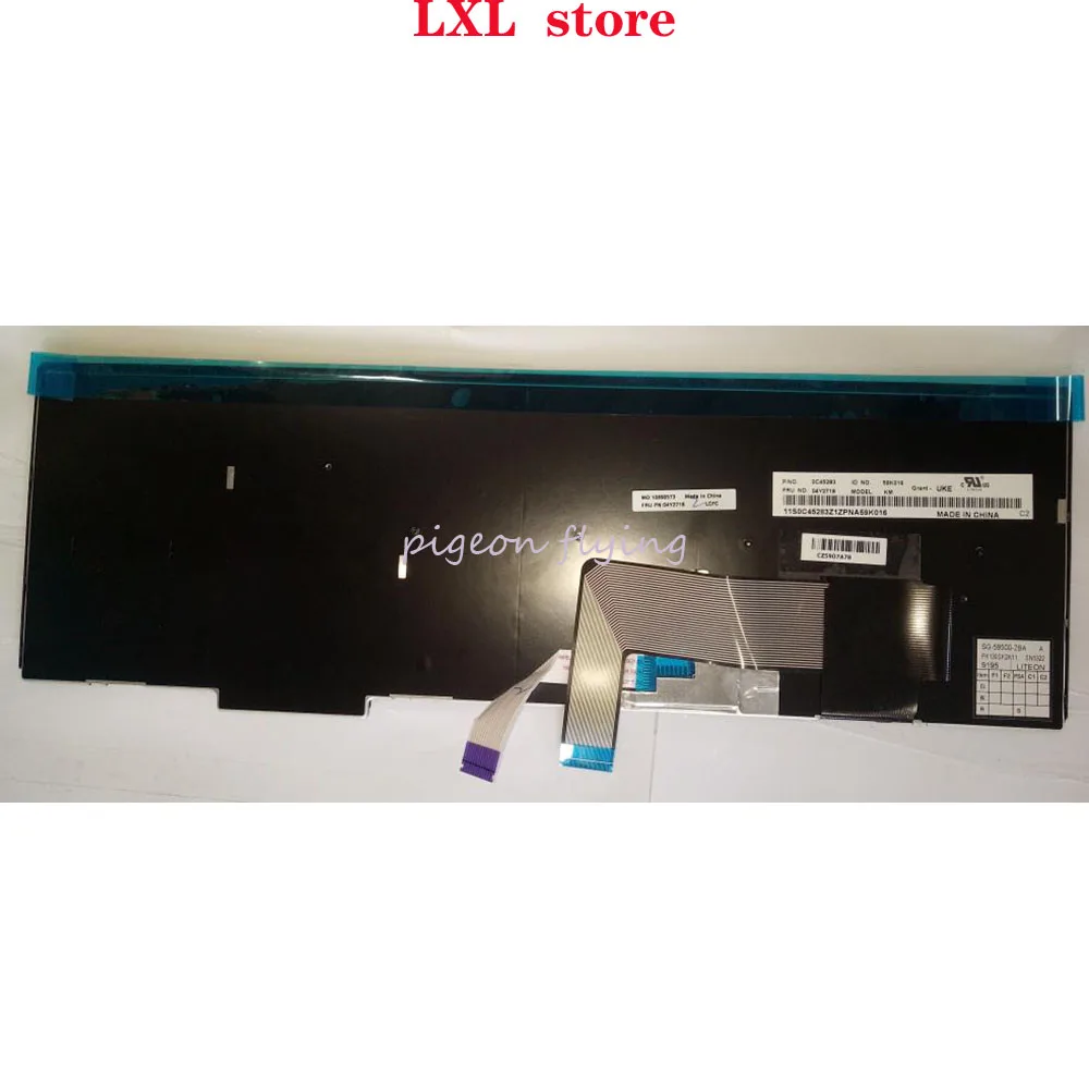 04Y2681 04Y2718 for Thinkpad E540 E531 laptop keyboard UKE English TYPE: 6885 6887 P/N 0C45283 0C45246 test OK