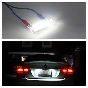 

For Touran Transporter Caddy MK3 Golf Piug MK5 Led License Plate Lights Car Auto Light Source