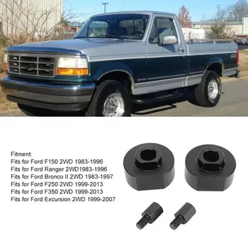 

2in Aluminum Front Lift Kit Leveling Kit Fits for Ford F150 2WD 1983-1996 Practical Accessory Car Accessories