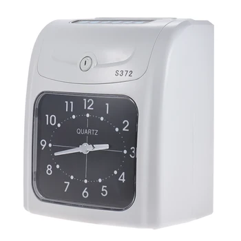 

Electronic Employee Time Clock Recorder Attendance Time Card Machine for Office Factory Warehouse